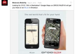 Motorola bị tố chơi xấu iPhone 5 và Apple Maps