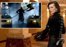 Mỹ nhân &quot;Resident Evil 5&quot; đối đầu người rìu