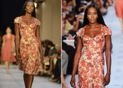 Naomi Campbell bất ngờ tái xuất trên sàn catwalk