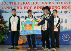 Nhiều chính sách cho HS tham dự cuộc thi khoa học, kĩ thuật cấp quốc gia