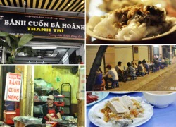 Những tiệm bánh cuốn ngon Hà Thành