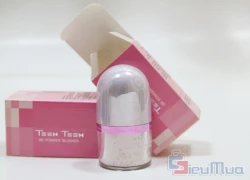 Phấn phủ teen teen giá chỉ có 80.000đ, hạt phấn mịn có nhủ kim tuyến lấp lánh màu nude thích hợp trang điểm vào buổi tối.