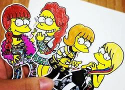 Phiên bản "The Simpsons" đáng yêu của 2NE1