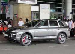 Porsche Cayenne Turbo vành độ ở Sài Gòn