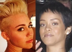 Sau Miley, Rihanna cũng cắt tóc "ngắn cũn"