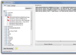 Solid Renamer: Phầm mềm đổi tên file hàng loạt ấn tượng