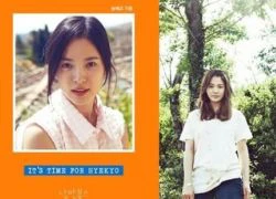 Song Hye Kyo thấy ngượng khi phải trang điểm