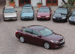 Sự thay đổi của Honda Accord qua 8 thế hệ