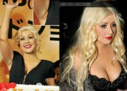 Sửng sốt trước "vẻ đẹp" của Christina Aguilera