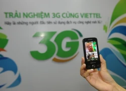 Thị phần truy cập internet 3G của Viettel thấp hơn hẳn Mobifone, Vinaphone