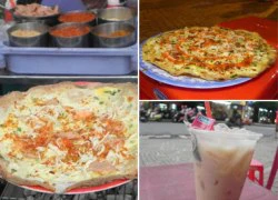 Thưởng thức 'pizza kiểu Việt' ở vỉa hè Sài Gòn