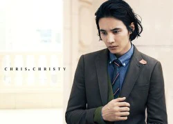 Won Bin lãng tử với mái tóc dài