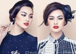 5 mẫu tóc cổ điển lãng mạn cho nàng