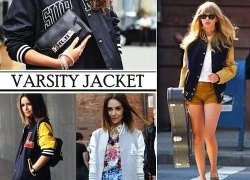 7 xtyle mix đồ cực chất với Varsity Jacket