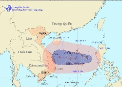 Bão số 7 hướng thẳng vào miền Trung