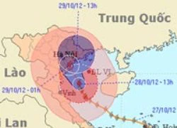 Bão Sơn Tinh: Hà Tĩnh đã có mưa rất to