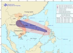 Bão Sơn Tinh mạnh thêm một cấp