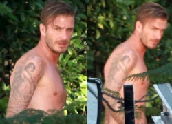 Beckham bất ngờ chạy &#8220;lông nhông&#8221; ngoài đường