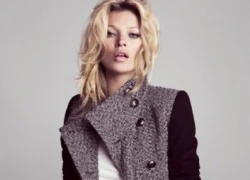 Bộ sưu tập Mango qua cơ thể Kate Moss