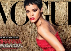 "Bỏng mắt" với hình ảnh mới của Rihanna trên tạp chí Vogue