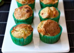 [Chế biến] - Bánh Muffin bí ngòi