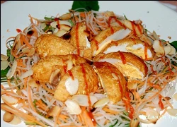 [Chế biến] &#8211; Salad cà rốt trứng chiên chua cay