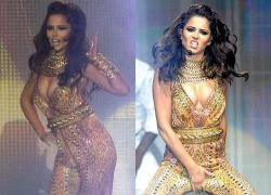 Cheryl Cole quá "nóng" trong solo concert đầu tiên