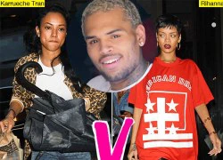 Chris Brown "bắt cá hai tay" cả Rih lẫn Karrueche