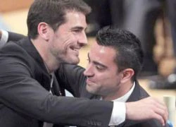 Chùm ảnh: Casillas và Xavi lịch lãm đi nhận giải thưởng