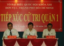 Cử tri bày tỏ trăn trở về nạn tham nhũng với Chủ tịch nước