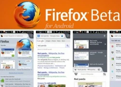 Firefox trên Andorid cập nhật phiên bản 16