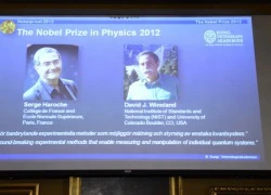 Giải Nobel Vật lý 2012 thuộc về hai nhà khoa học Pháp và Mỹ