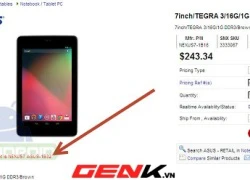 Google đang dần loại bỏ Nexus 7 phiên bản 16 GB