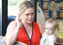 Hilary Duff - Ngày đầu tiên đưa con đi mẫu giáo