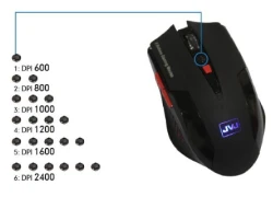 J-Mouse MW600 - chuột không dây dùng pin liên tục 2 năm