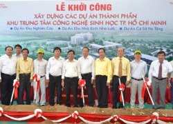 Khởi công dự án xây dựng Trung tâm công nghệ sinh học TP.HCM