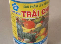 "Kỹ nghệ" ép trái cây chín nhanh