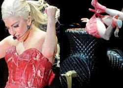 Lady Gaga chui vào máy xay thịt