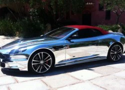 Lóa mắt với Aston Martin DBS mạ crom tại Nga