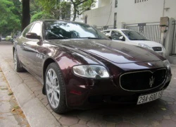 Maserati Quattroporte trên phố Hà Nội