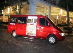 Mercedes Sprinter tiện nghi cùng nội thất xịn tại Việt Nam