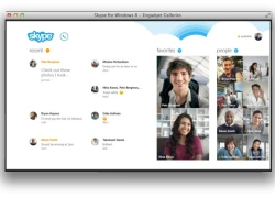 Microsoft công bố Skype cho Windows 8: gọi toàn màn hình, tích hợp vào People Hub