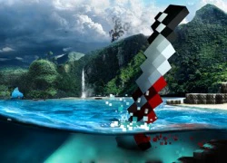 Minecraft 'xâm nhập' Far Cry 3