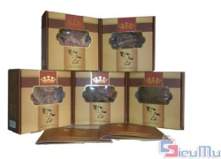 Nấm linh chi Hoàng Gia (250Gr) giá chỉ có 125.000đ, có tác dụng điều hòa huyết áp, giúp mát gan, lọc máu và làm đẹp da.