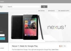 Nexus 7 bản 8 GB có thể bị khai tử