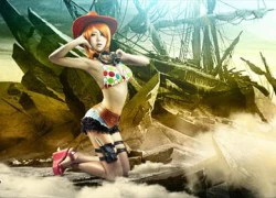 Ngắm Hạ Tiểu Vi với cosplay Nami