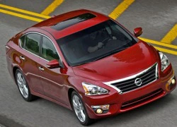 Nissan Altima 2013 đạt tiêu chuẩn an toàn 5 sao