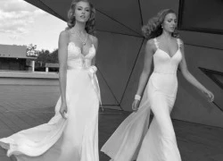 Nuột nà chi tiết váy Galia Lahav