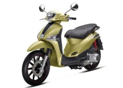 Piaggio âm thầm ra mắt Liberty S màu vàng, xanh