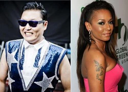 Psy dạy nhảy ngựa cho Mel B Spice Girls